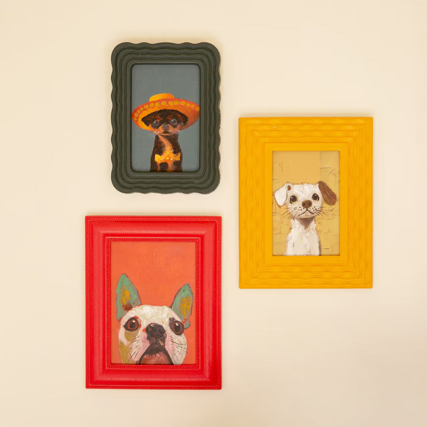 Framed Dog Paintings