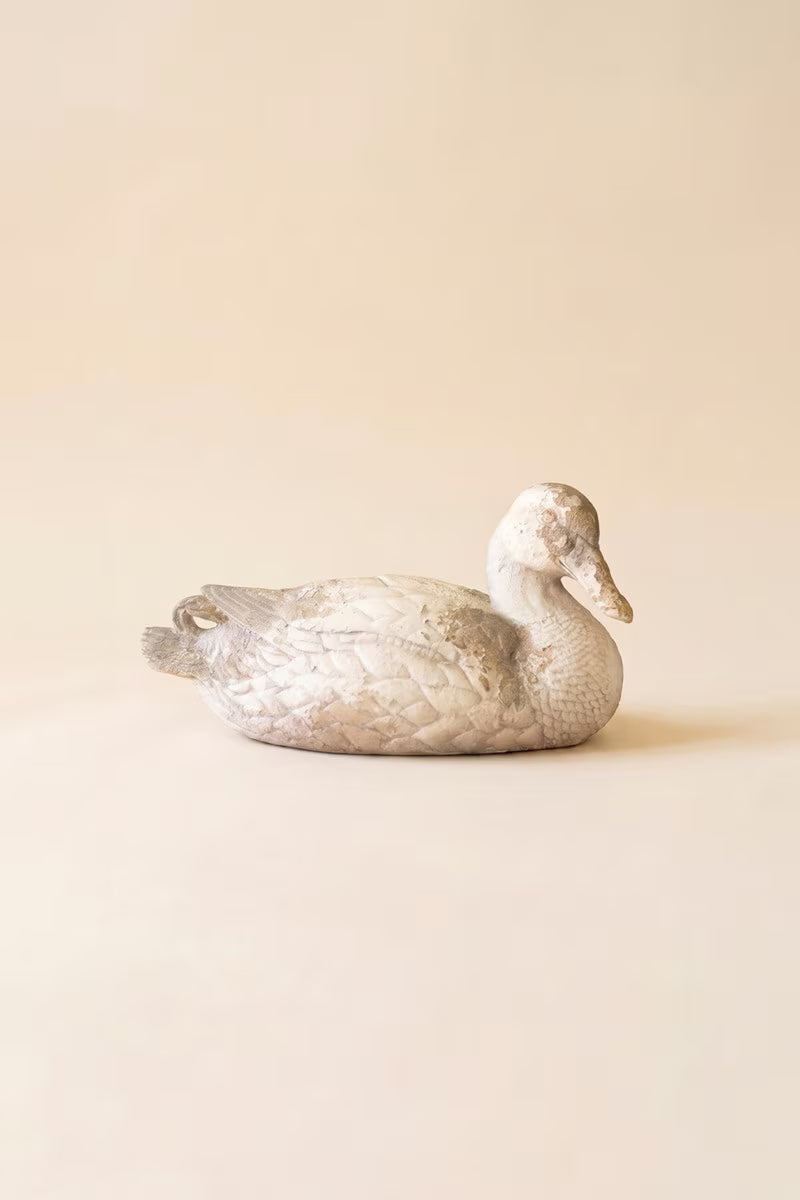 Faux Concrete Duck