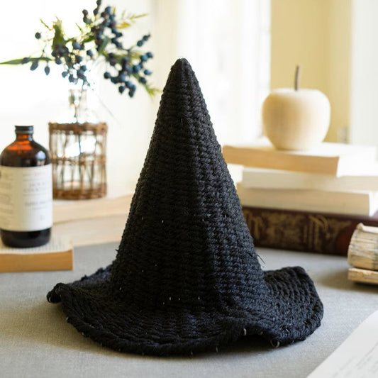 Wicker Witch Hat