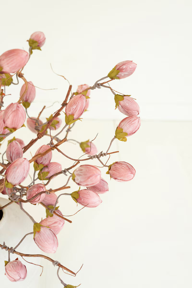 Pink Bud 36 inch Stem