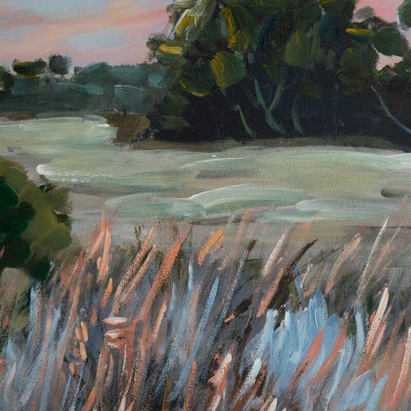 Framed Landscape Painting