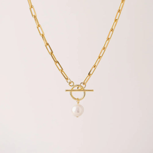Thalassa Pearl Gold Necklace