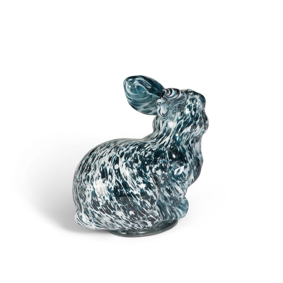 Blue Glass Bunny