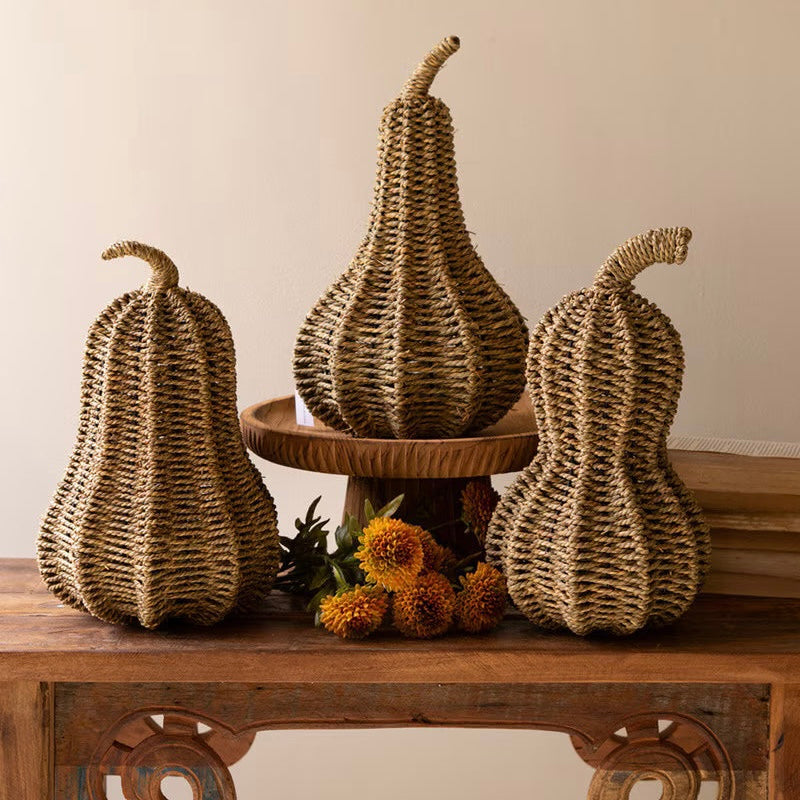 Woven Vine Pumpkin Gourd