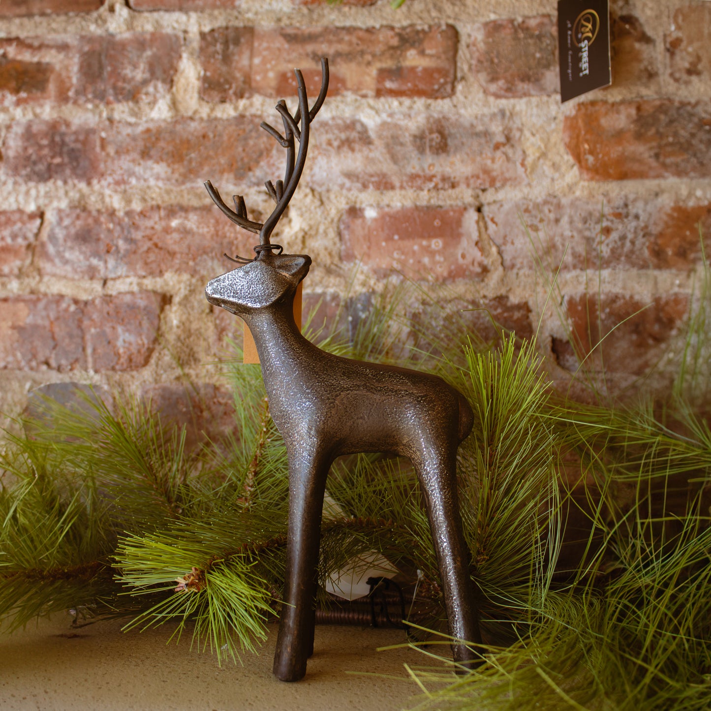 Cast Iron Standing Deer