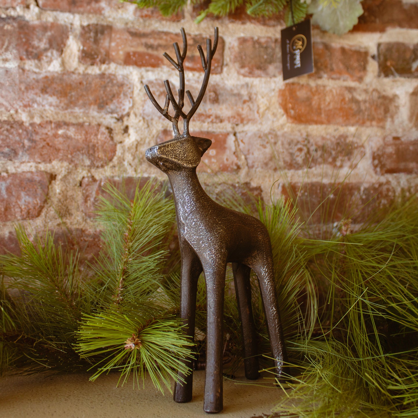 Cast Iron Standing Deer