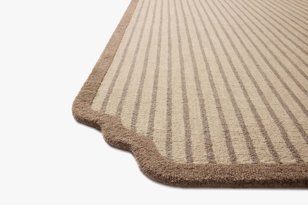 Emmeline Area Rug in Bone & Ash by Loloi