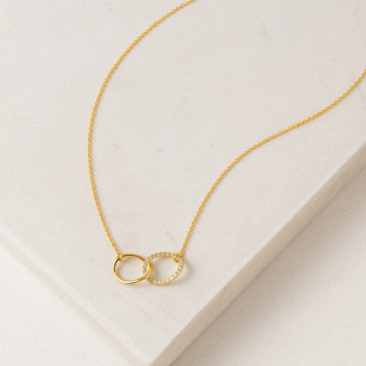 Encore Pave Gold Necklace