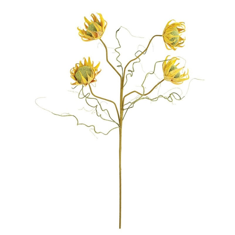 Yellow Wired Botanica Stem