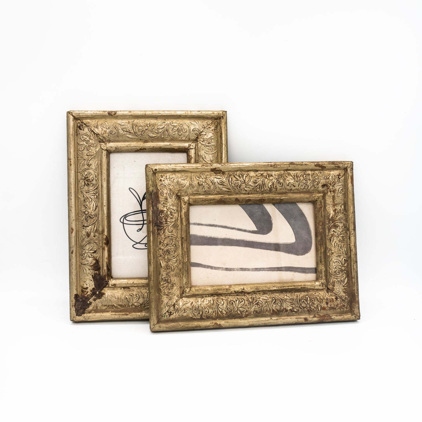 Intricate Golden Picture Frame/Art Print