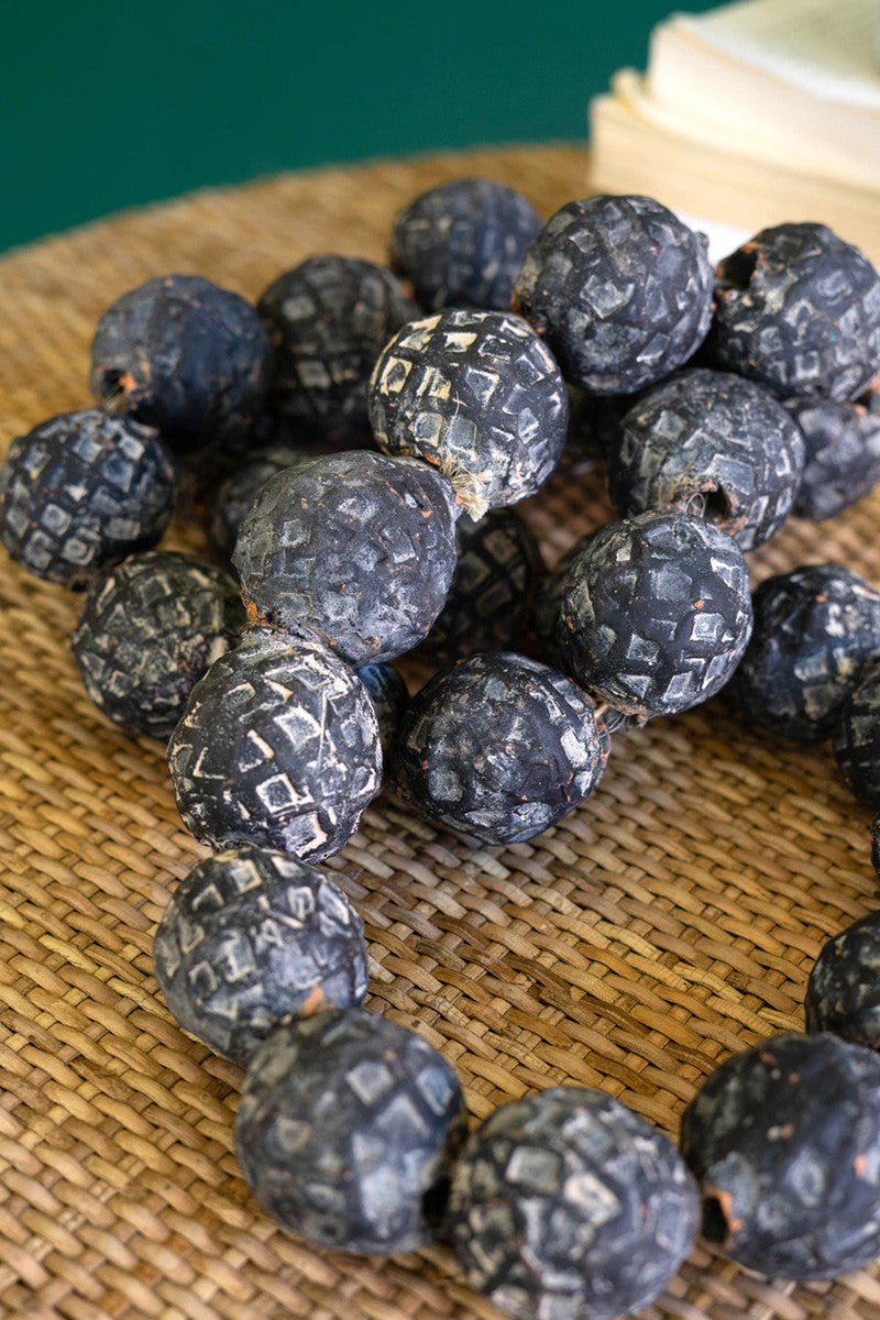 Kalalou Black Clay Tabletop Beads