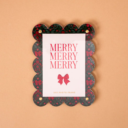 A Merry Moment Mini Acrylic Picture Frame Magnet