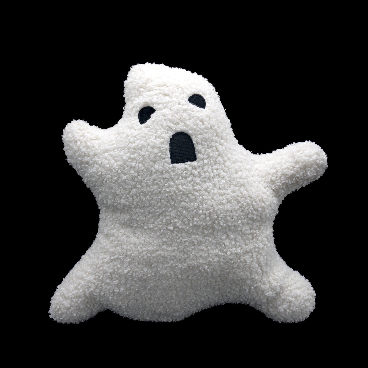 White Ghost Shaped Pillow