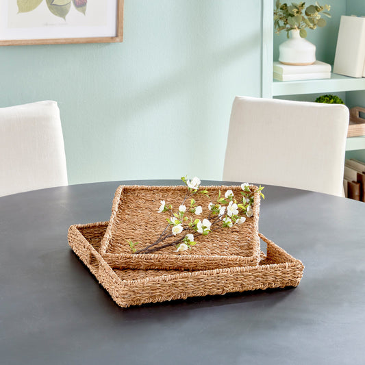 Seagrass Tray with Handles