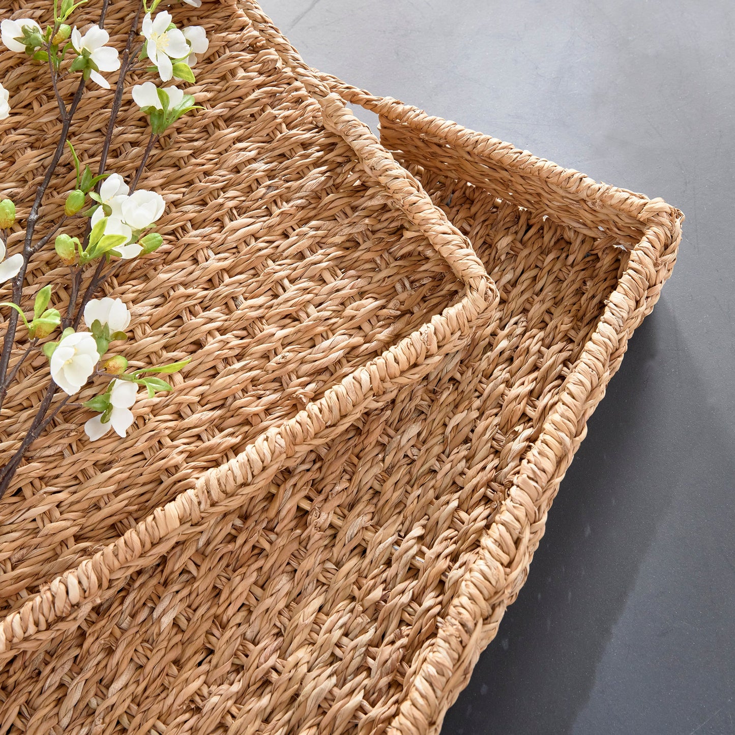 Seagrass Tray with Handles