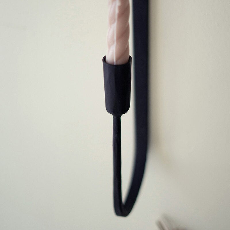 Forged-Iron Single Taper Candle Wall Sconce