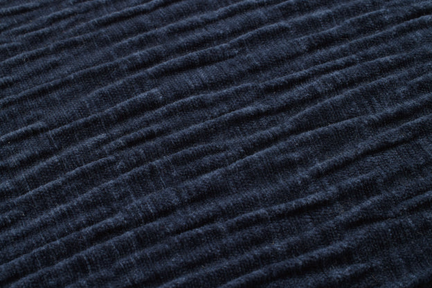 Textured Velvet Navy Pillow