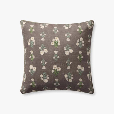 Posie Mauve Square Pillow by Loloi