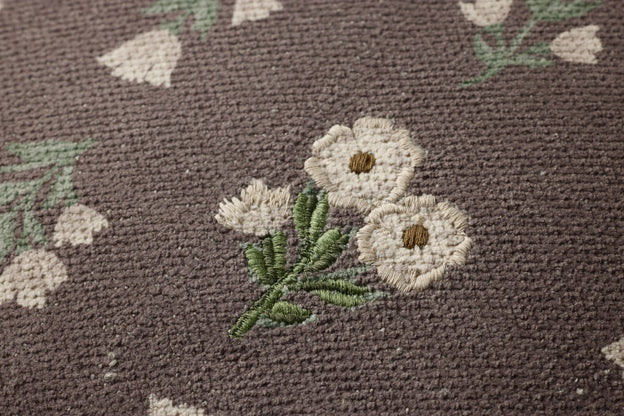 Posie Mauve Square Pillow by Loloi