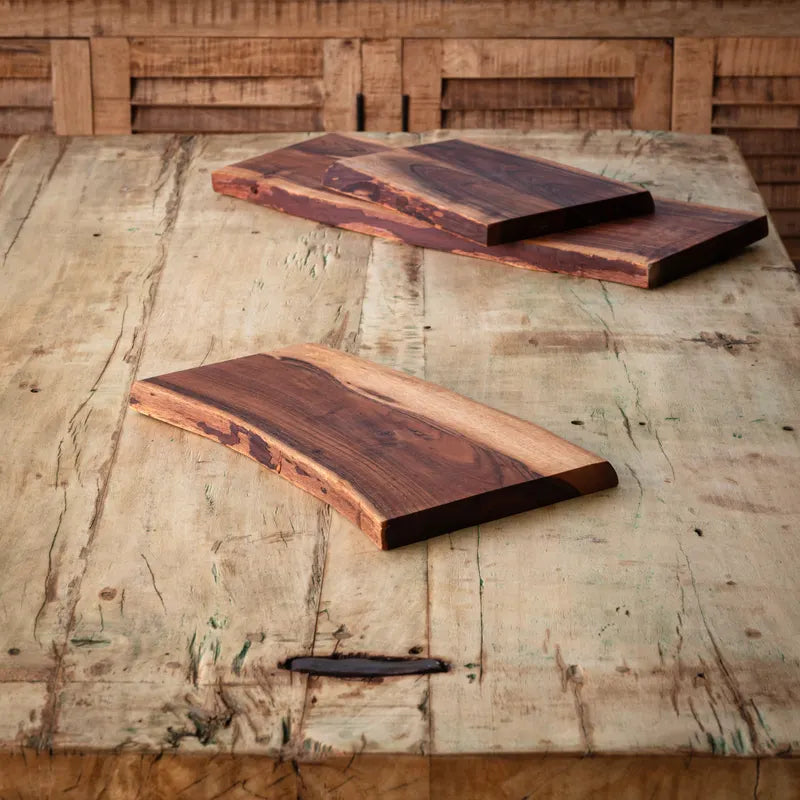 Wooden Live Edge Chopping Board