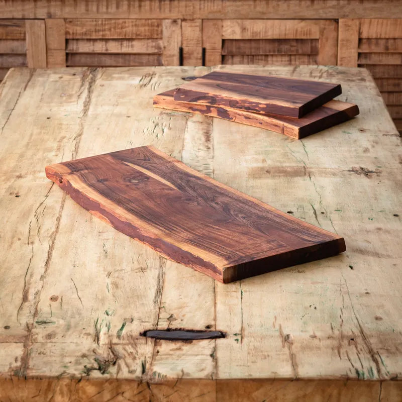 Wooden Live Edge Chopping Board