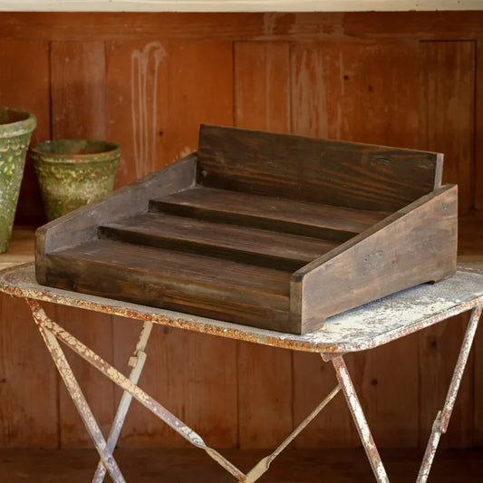 Wood Counter Display