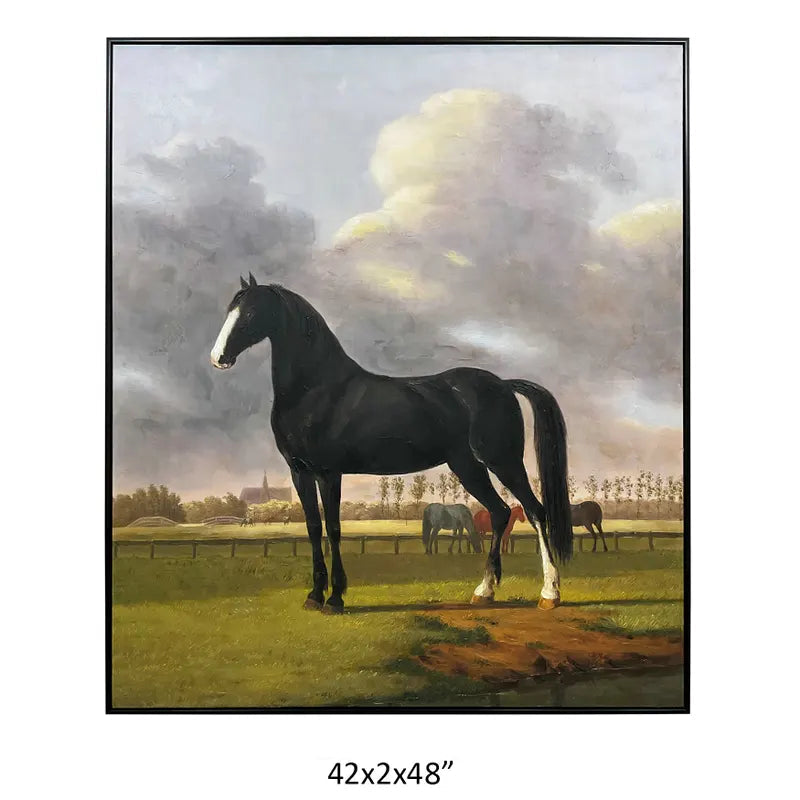Grand Framed Horse Print