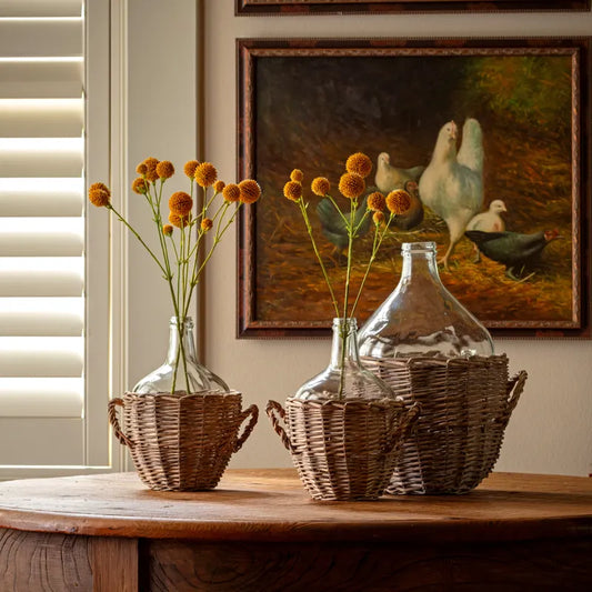 Yellow Ball Craspedia Stem