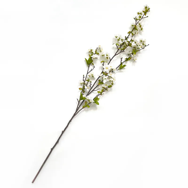 White Cherry Blossom Stem
