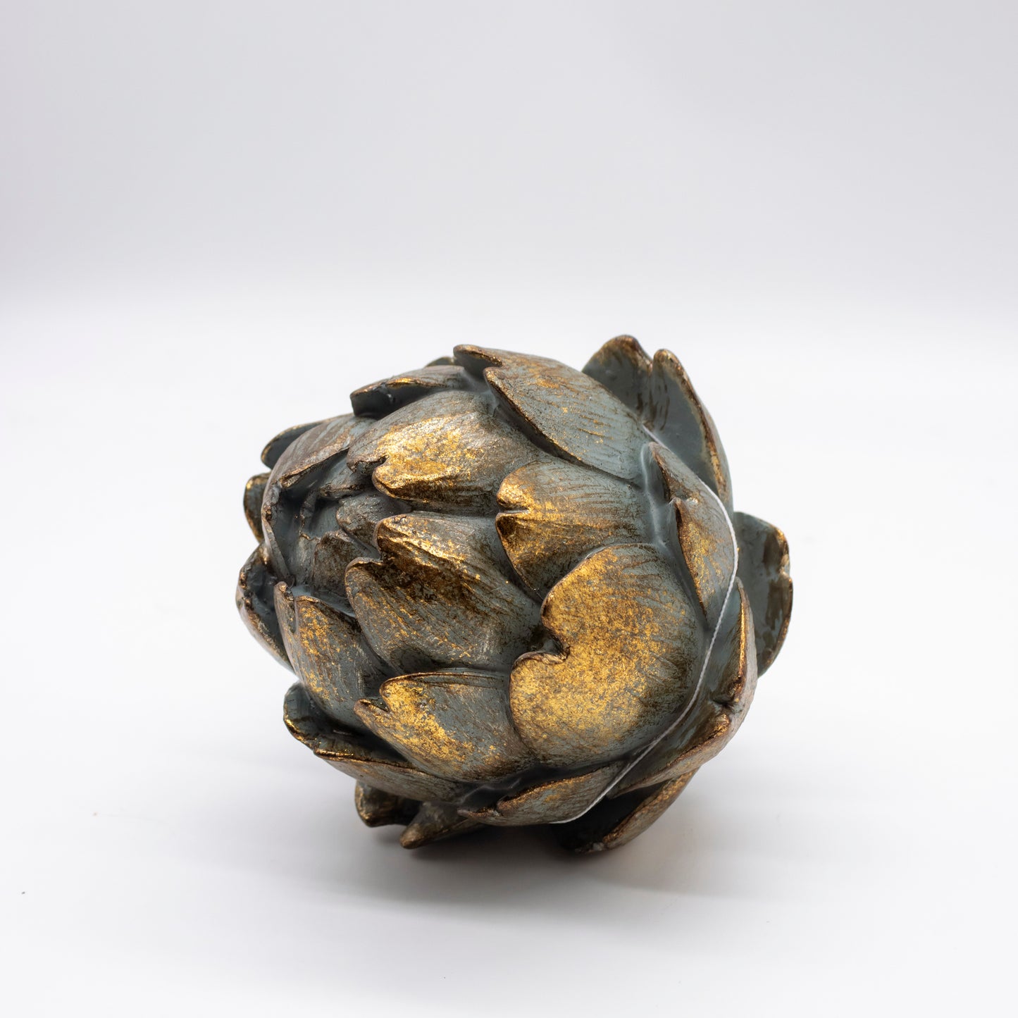 Gold Gilded Resin Artichoke