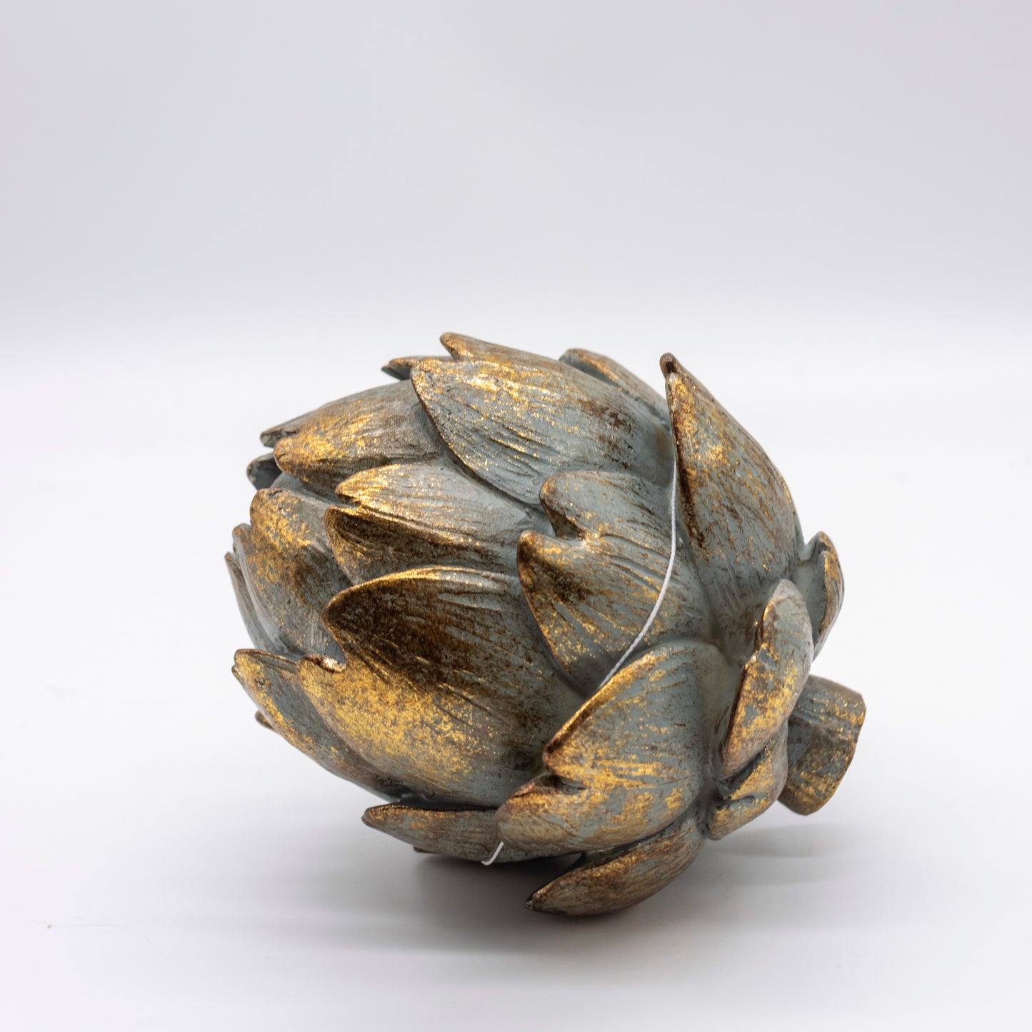 Gold Gilded Resin Artichoke