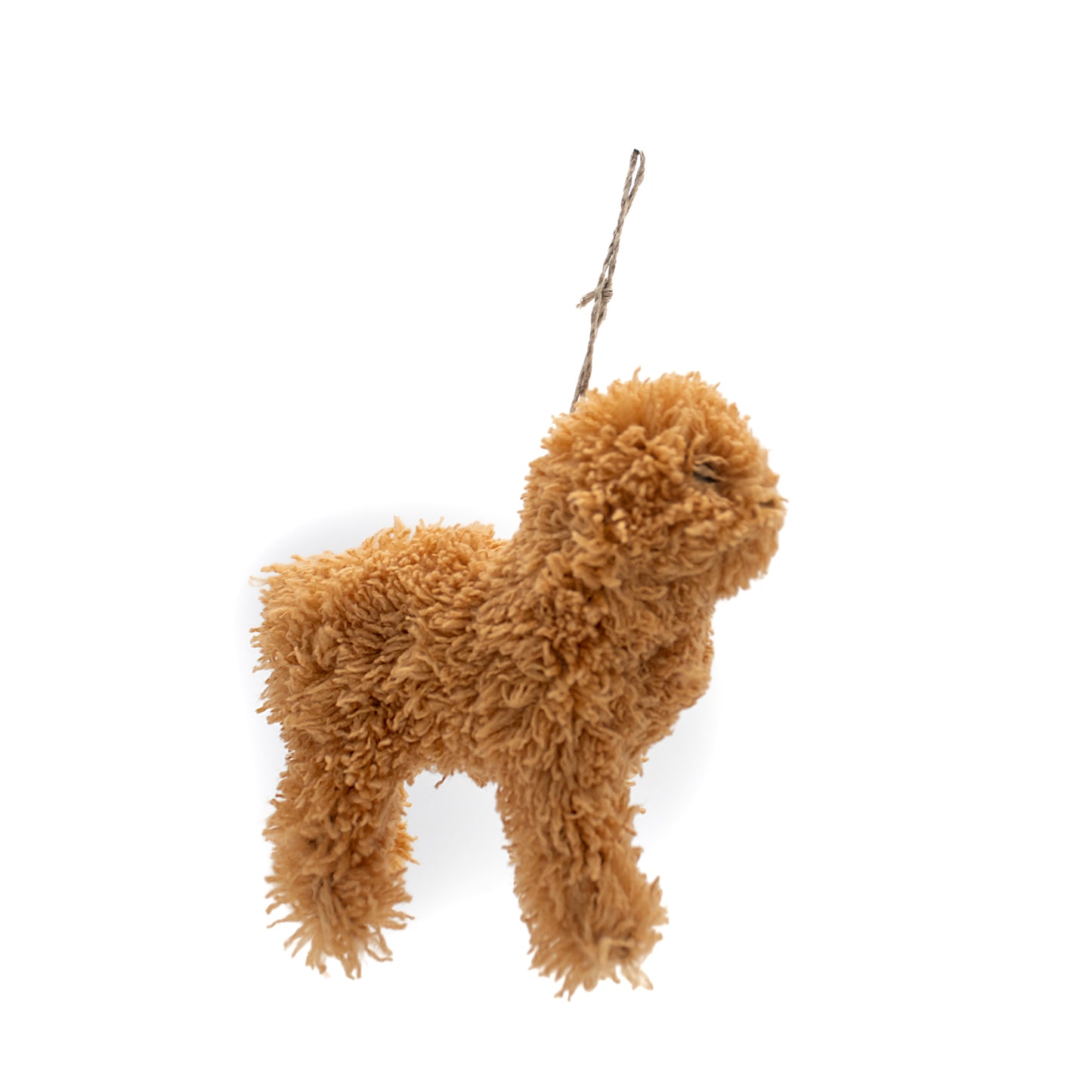 Assorted Furry Poodle Ornament