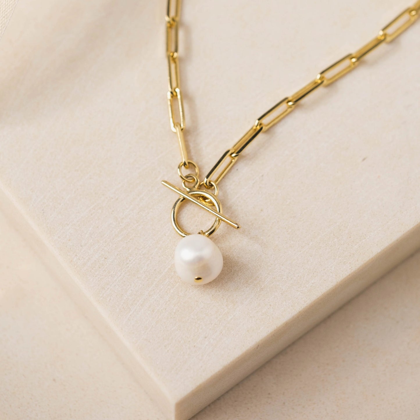 Thalassa Pearl Gold Necklace