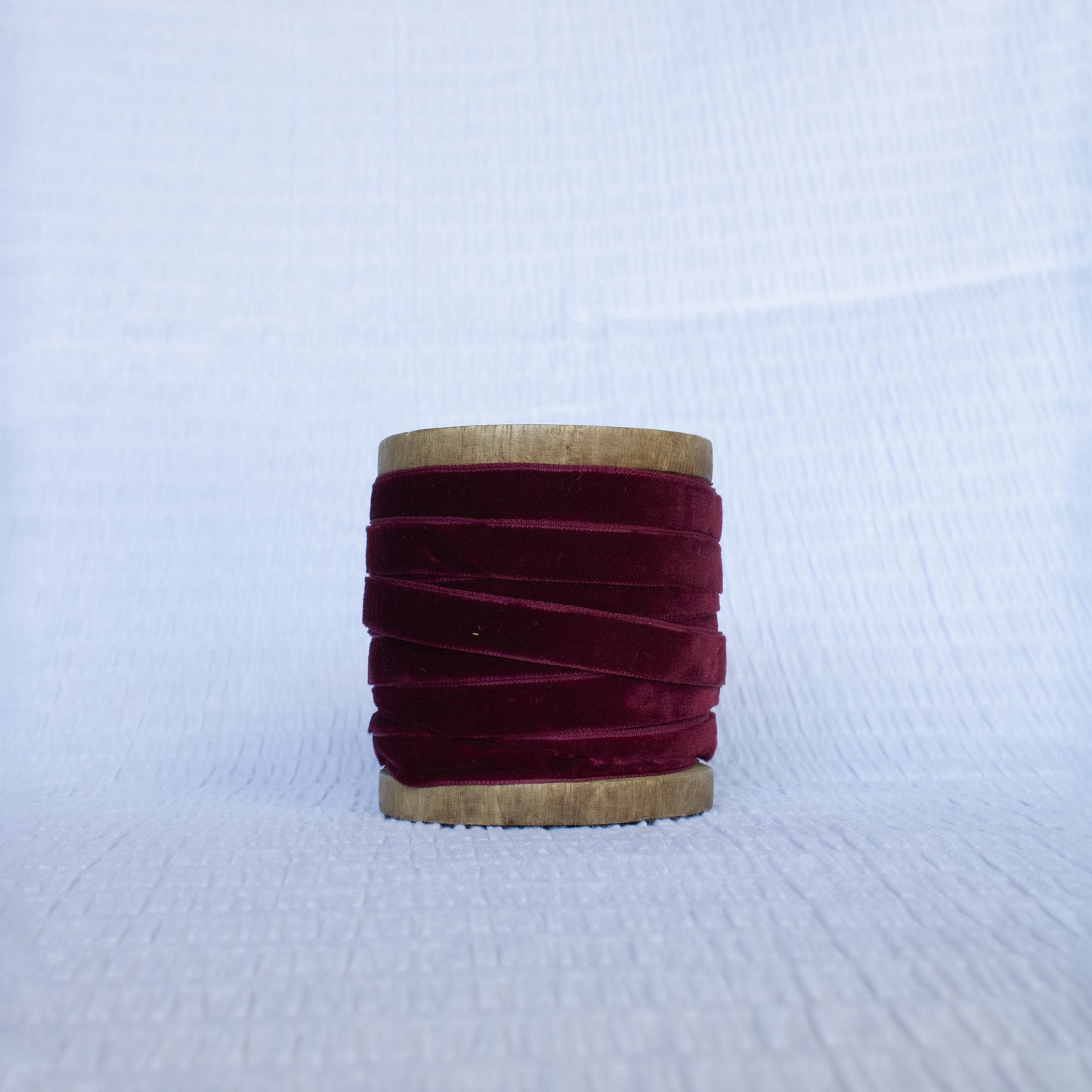 Velvet Ribbon on Wood Spool