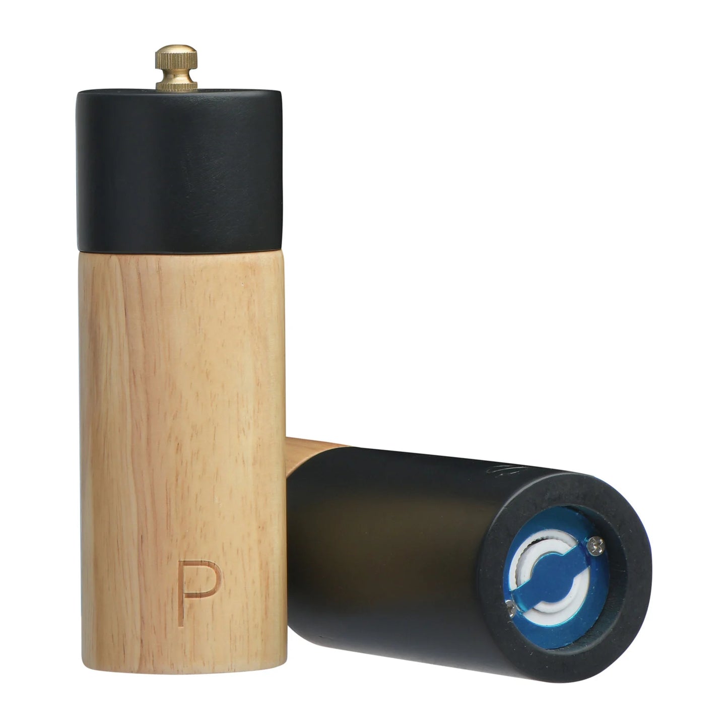 Two-Tone Salt and Pepper Mills | Set of Two