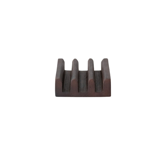 Dark Mango Wood Stand with 3 Sections