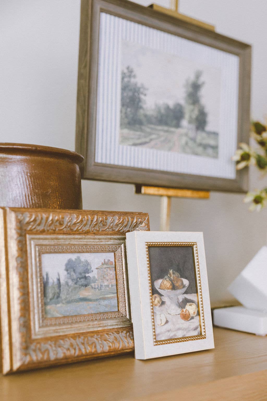 In The Hills Framed Antique Art