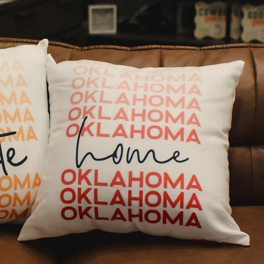 Oklahoma University Sooners Pillow