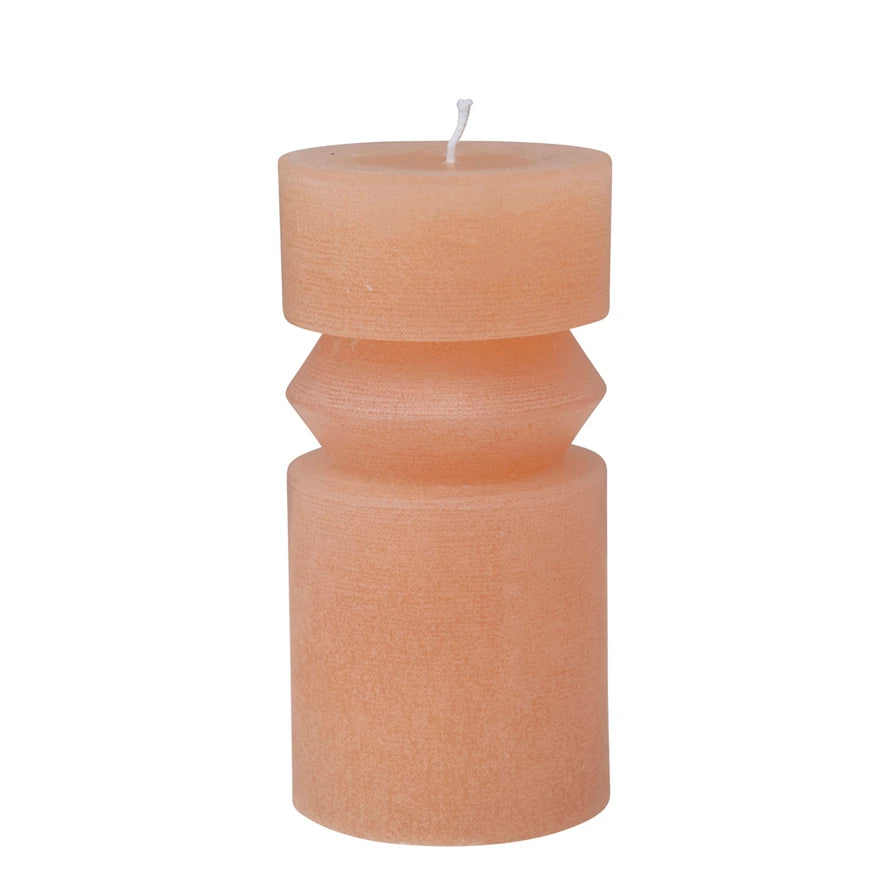 6" Unscented Totem Pillar Candle