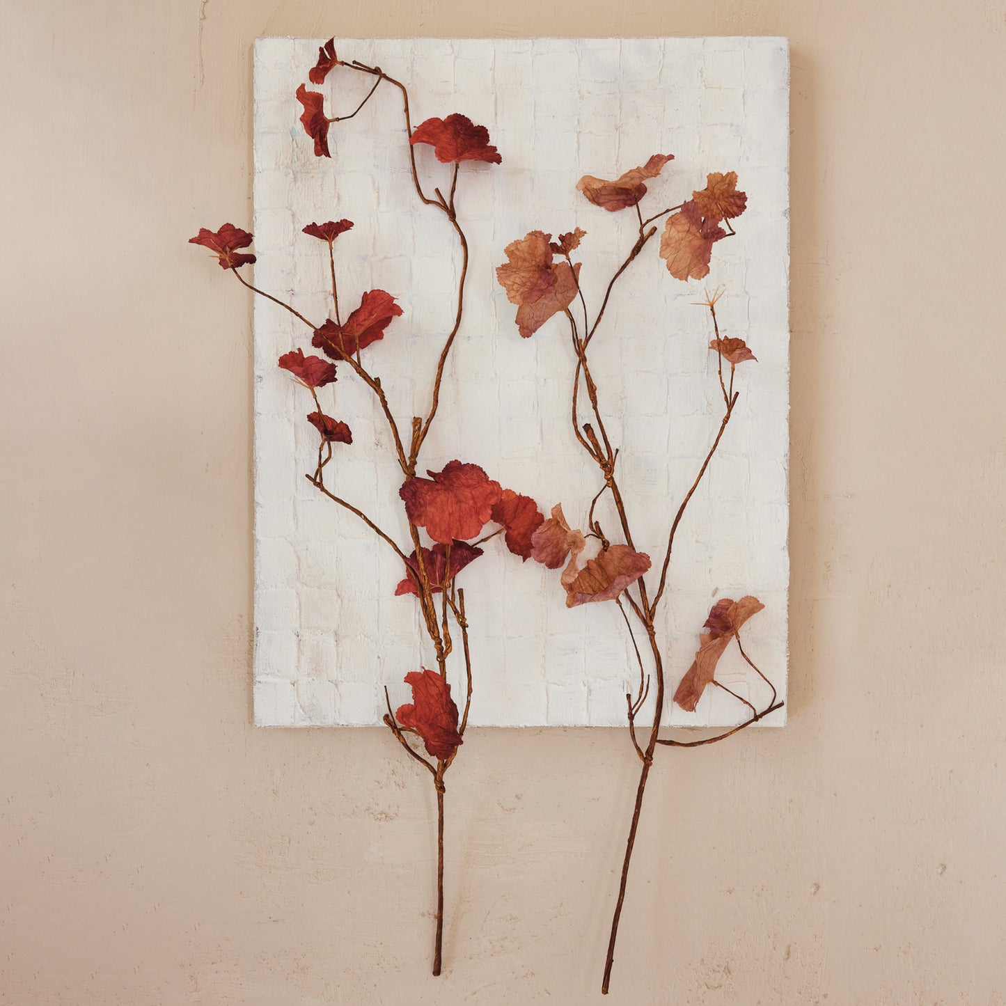 Faux Fall Leaf Branch, 2 Styles