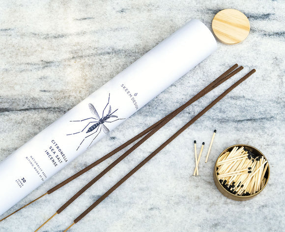 Citronella Sea Salt Jumbo Incense