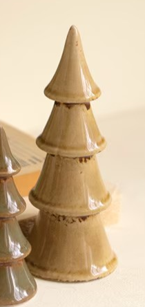 Ceramic Christmas Tree of Various Colors
