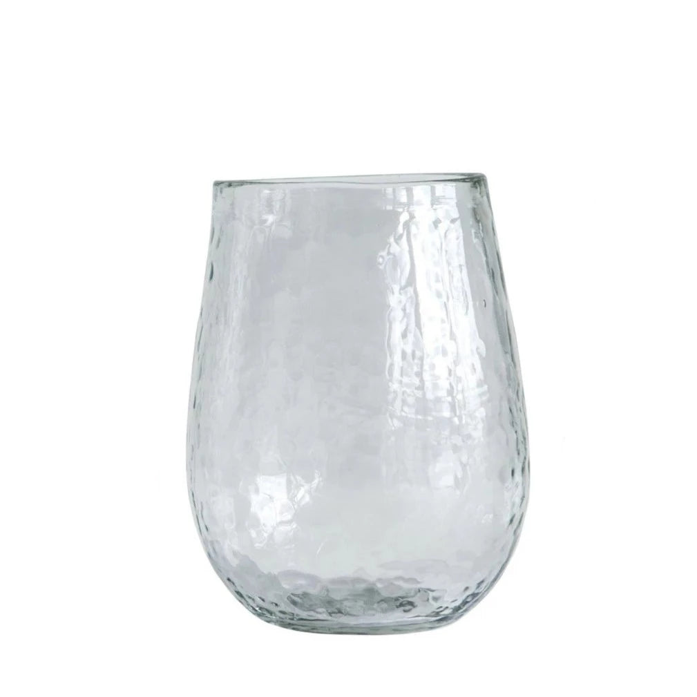 Recycled Glass Stemless Wine Glass