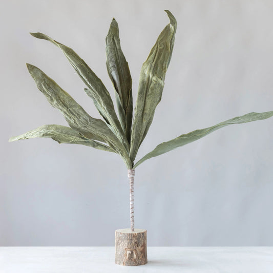 Faux Leaf Stem