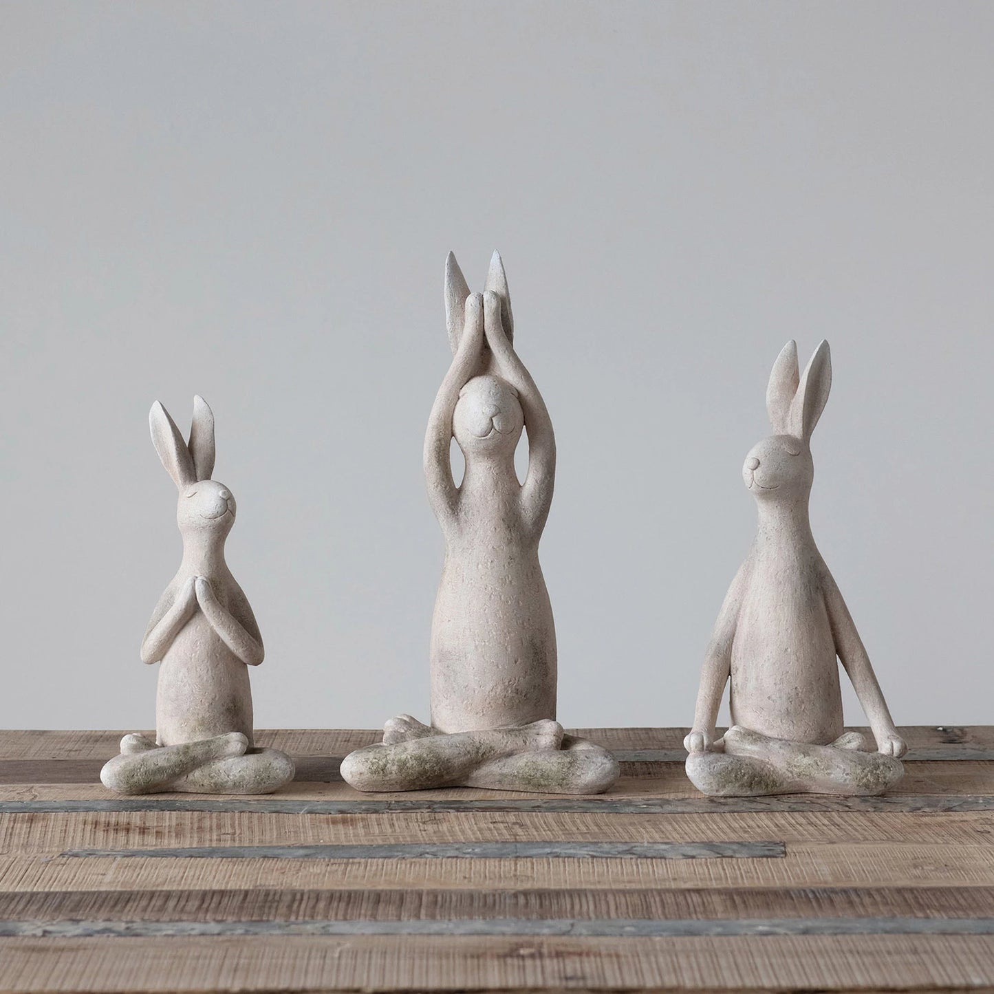Yoga Rabbits Set of Three