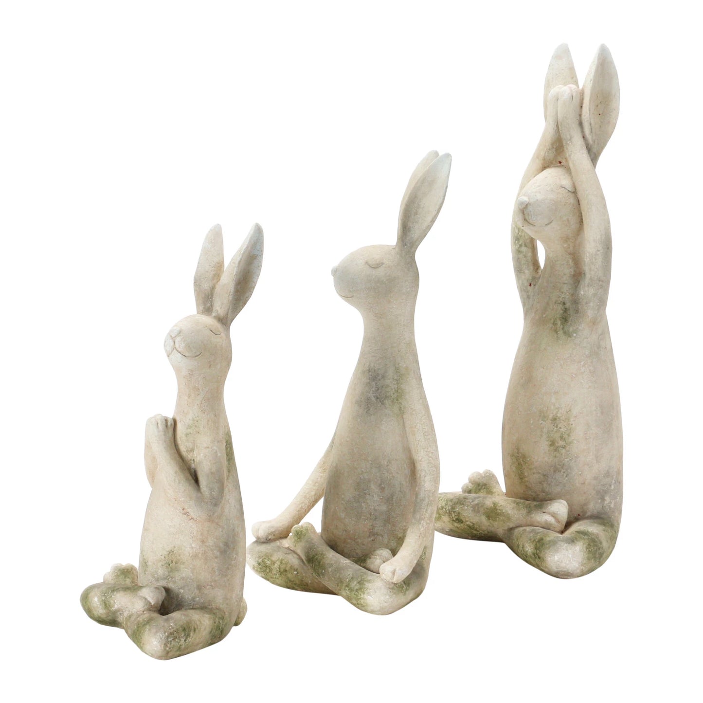 Yoga Rabbits Set of Three