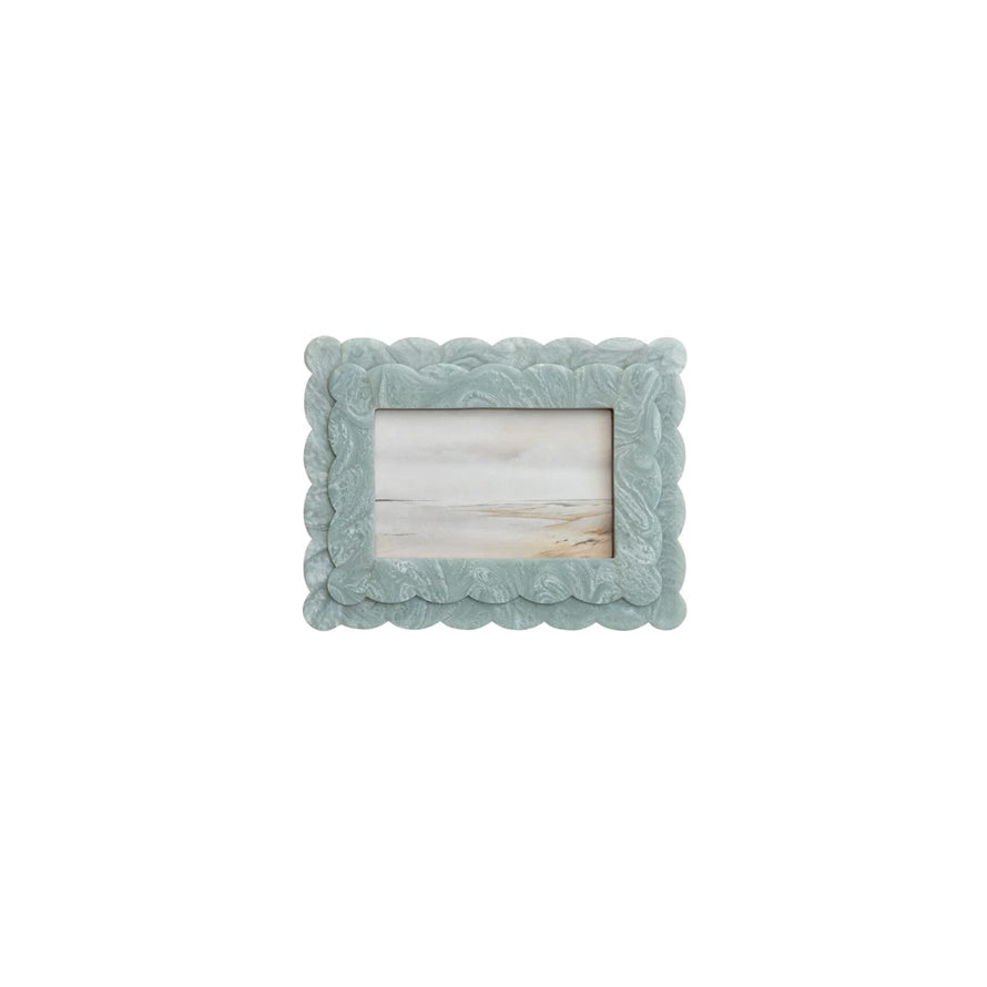 2-Layer Scalloped Photo Frame