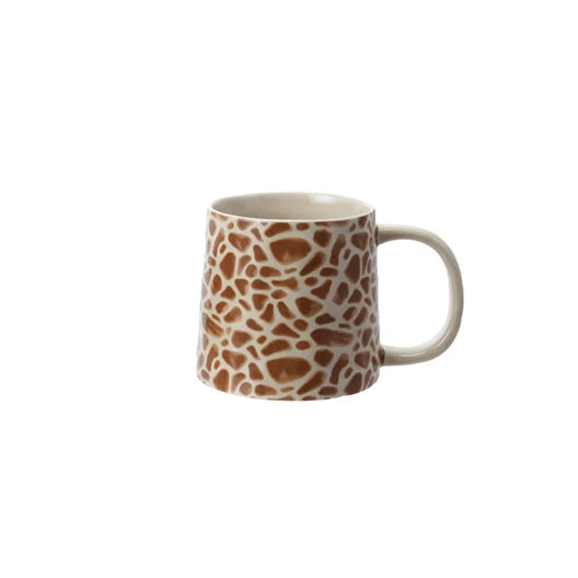 Animal Print Stoneware Mug