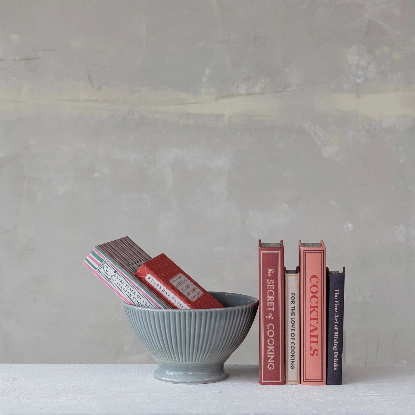 Kitchen Themed Book Storage Boxes, Set of 2, 3 Styles