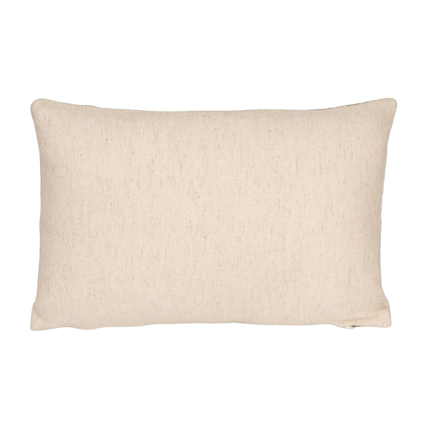 "Reserved for The Dog" Embroidered Lumbar Pillow